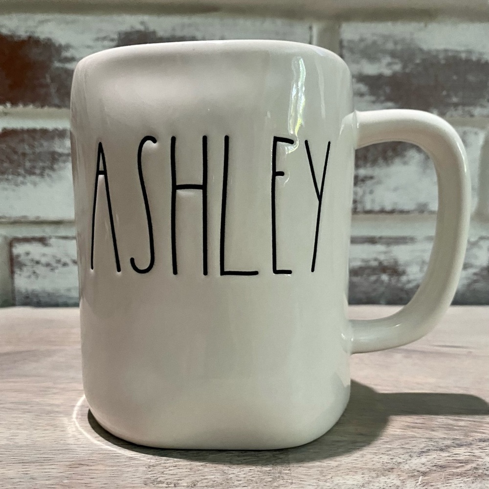 RAE DUNN by Magenta Artisan Collection 'ASHLEY' Mug Ceramic Farmhouse Style